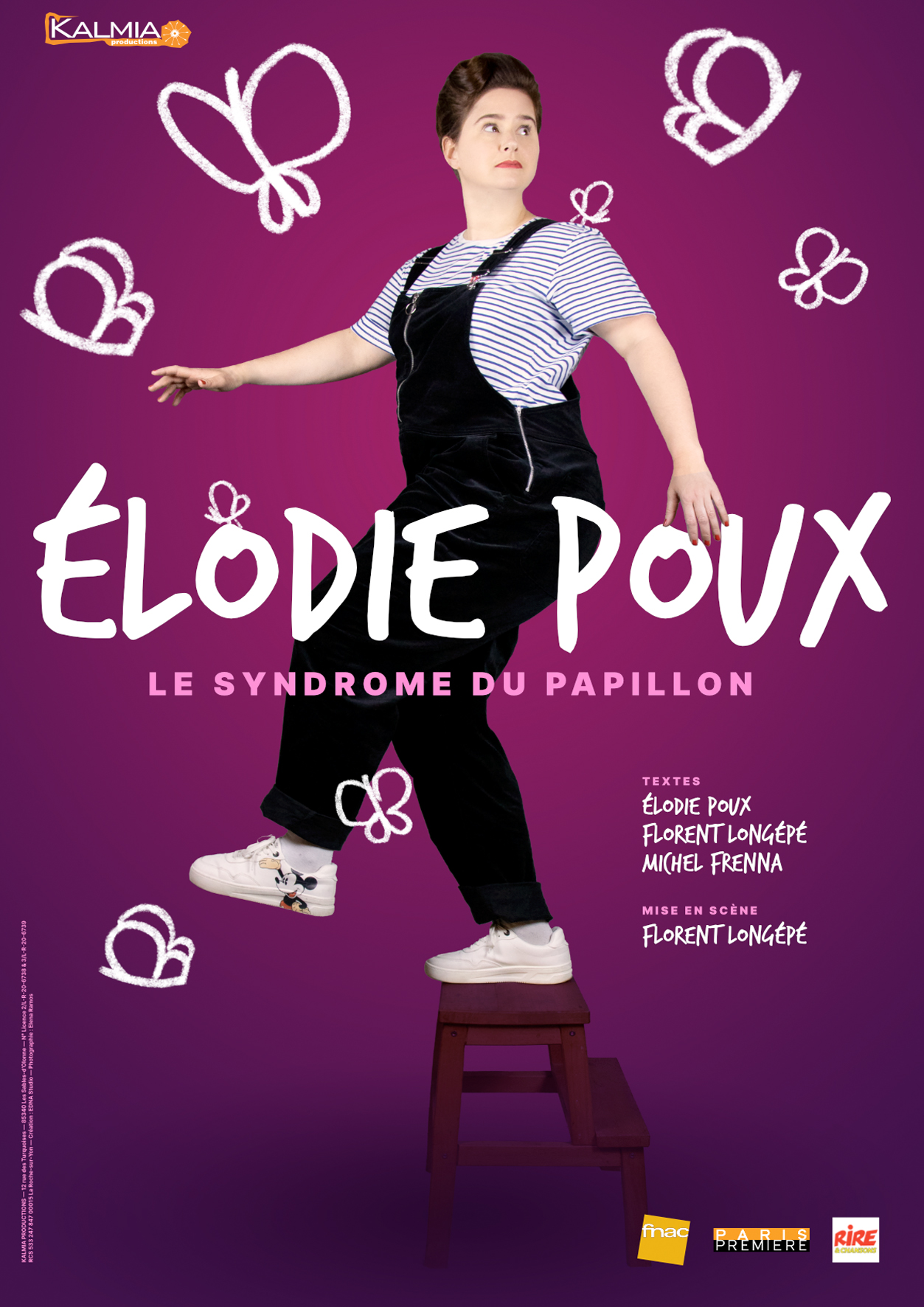 Élodie Poux, Le syndrome du Papillon