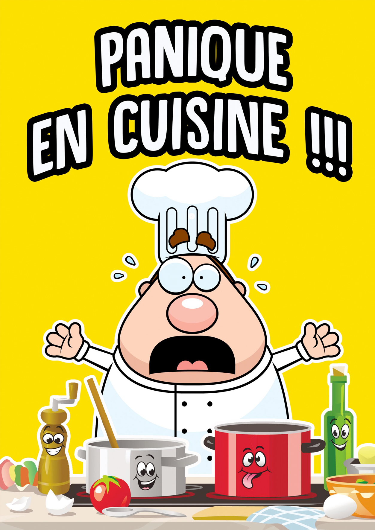 Panique en cuisine !!!