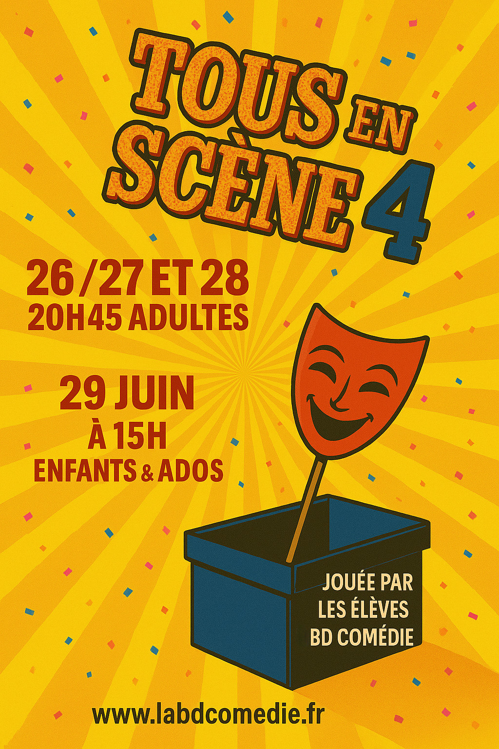 TOUS EN SCENE 4   Spectacle des élèves