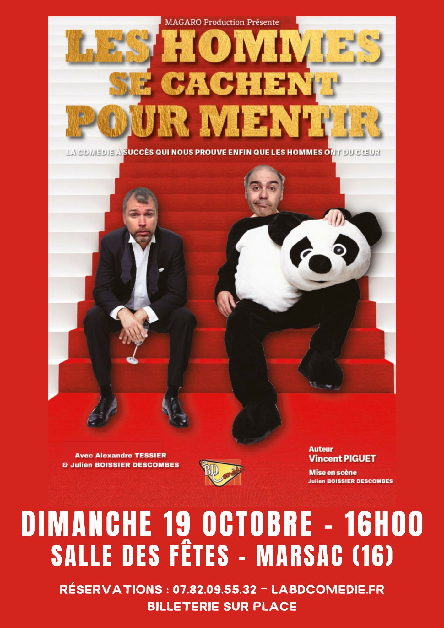 LES HOMMES SE CACHENT POUR MENTIR à MARSAC