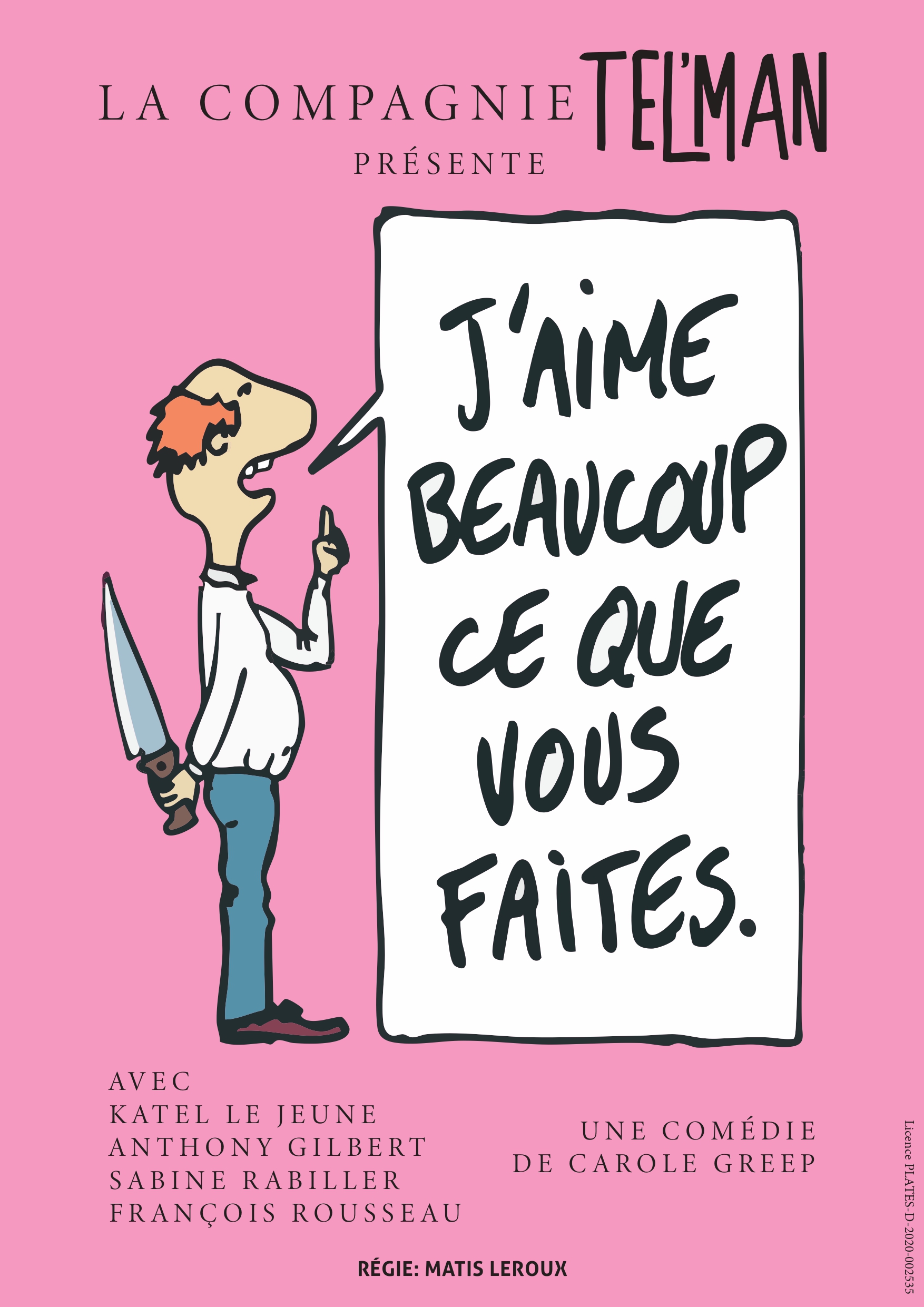 J’AIME BEAUCOUP CE QUE VOUS FAITES